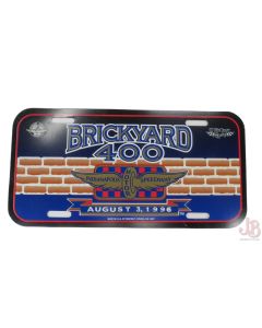 Vintage 1996 Nascar Brickyard 400 Indianapolis Speedway Licence Plate

