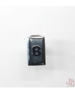 Vintage original - miniature Bentley - car badge - nut bolt fixing 