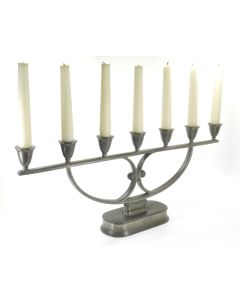 Vintage Pewter Candelabra by Just  Anderson - Denmark - Danish - 1920 / 1930's