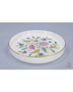 Minton Haddon Hall bone china bottle coaster dish bowl 13.5 cm