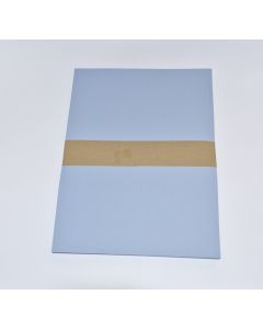 Conqueror Sky Blue Laid Watermarked A4 paper pack 20 sheets