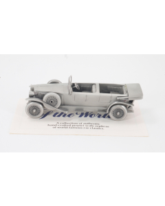 Vintage Danbury Mint Pewter model car -  Fiat 1926 519s