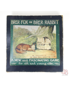 Antique Edwardian 1913 Brer Fox an Brer Rabbit Board Game - Landlords - Monopoly