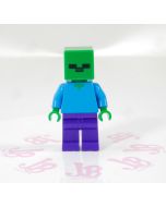 Lego minifigure min010 Zombie, Minecraft