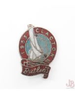 Vintage original - 1953 Butlin's Clacton enamel pin badge