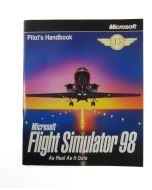 Vintage Microsoft Flight Simulator 98 Manual - Pilot's Handbook - 1998