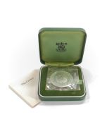 Royal Mint 1972 Sterling Silver Proof 25p Crown N#26158 boxed Elizabeth II