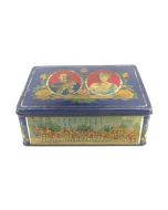 Vintage 1930's Biscuit tin King George V and Queen Mary  - Silver Jubilee ?