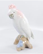 Vintage Royal Dux Pink Cockatoo 1970's excellent condition bird parrot on branch