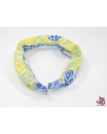 A J McLaughlin hairband - classic colour pallete in silk