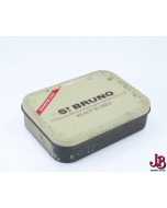 Vintage St. Bruno Tobacco Tin - new metric pack - health warning - Ogdens