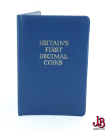 A 1971 set of Britain's First Decimal Coins - In presentation Wallet - Unused