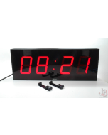 Wharton 400a large bright digital clock - Studio + Wall Brackets 