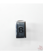 Vintage original - miniature Bentley - car badge - nut bolt fixing 