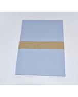 Conqueror Sky Blue Laid Watermarked A4 paper pack 20 sheets