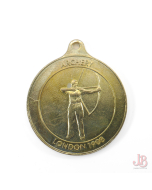 Smiths Commemoration Of Olympic Games 1896 1984 Medal - Archery London 1908