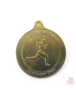 Smiths Commemoration Of Olympic Games 1896 1984 Medal - Decathlon Moscow 1980