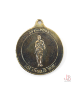 Smiths Commemoration Of Olympic Games 1896 1984 Medal - 50 Walk Los Angeles 1982