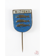 Vintage Gizycko Giżycko Polish pin badge - Coat of arms - Poland