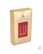 A vintage Dunhill Luxury Length 20 empty cigarette box / packet  - card paper 

