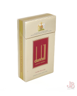 A vintage Dunhill Luxury Length 20 empty cigarette box / packet  - card paper 

